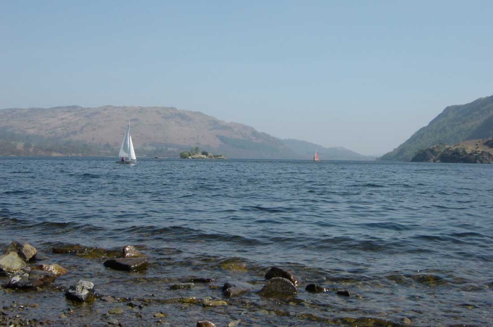 Lake Ullswater in the Lake District