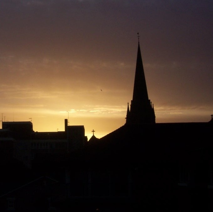 Winter Sunset in Poole