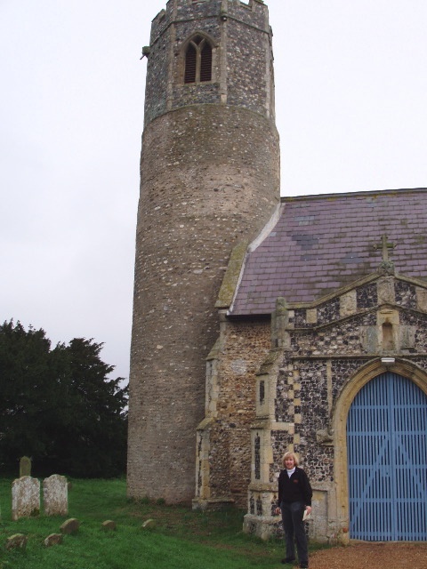 Exterior of the Holy Trinity Church, Gisleham, Suffolk