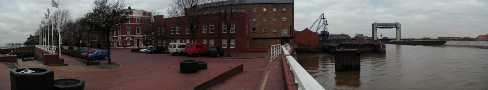 From corporation pier to the river Hull and Sammy's Point, the site of The Deep