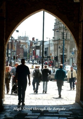 The High Street through the Bargate