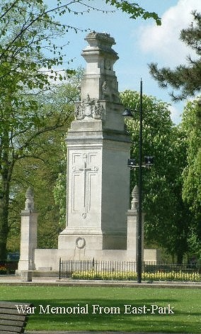 Memorial to two world wars