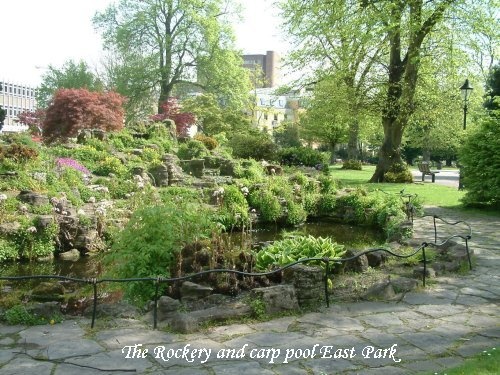 Rockery and walks East-Park