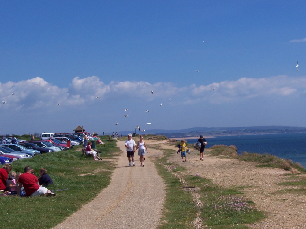 A nice walk along the cliff-top at Milford-on-Sea