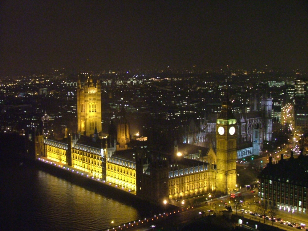 Taken from the London Eye