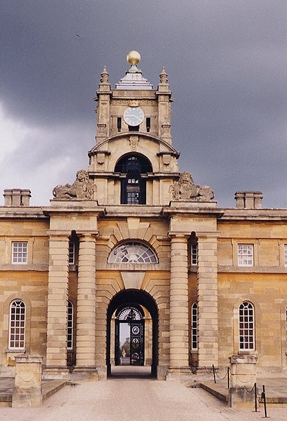 Clock tower gate to inner courtyard.