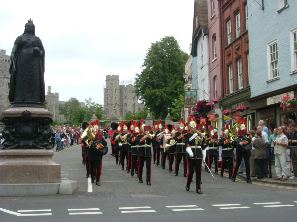 Changing of the Guard at Windsor Castle