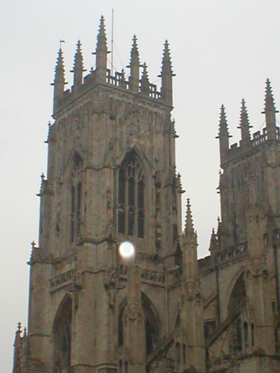 Ghost orb at York Minster