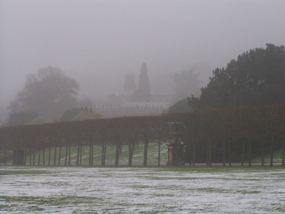 Chatsworth House & Gardens in winter