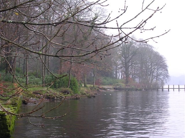 The Storrs Hall Hotel jetty, Lake Windermere