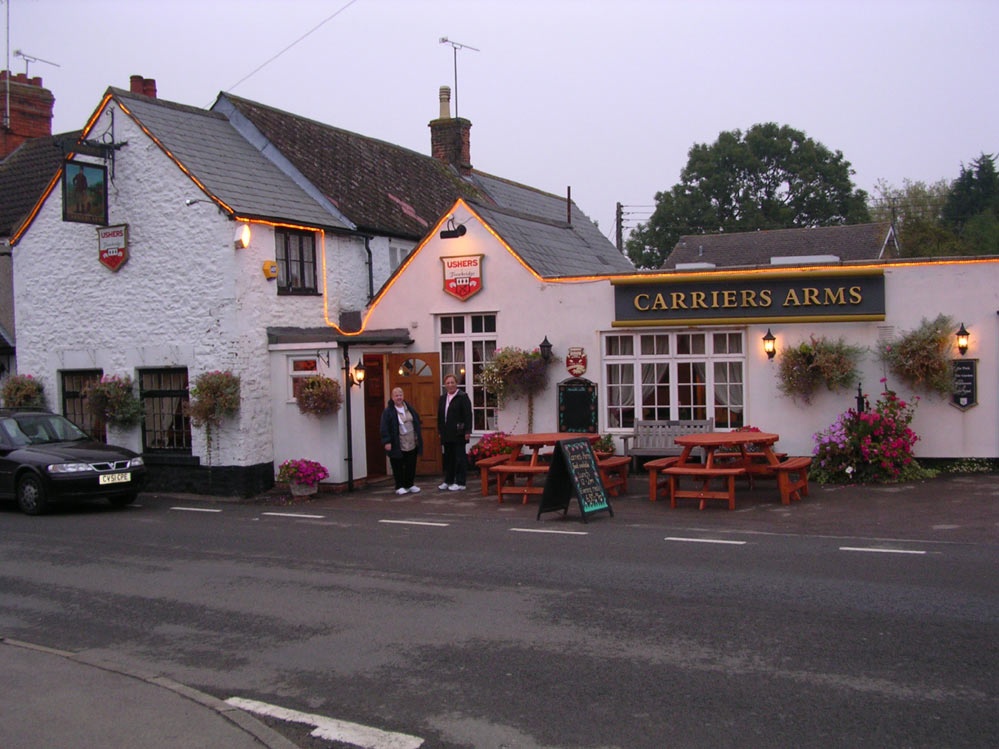 The Carrier's Arms Pub in South Marston, Wiltshire.  Photo taken in 2003