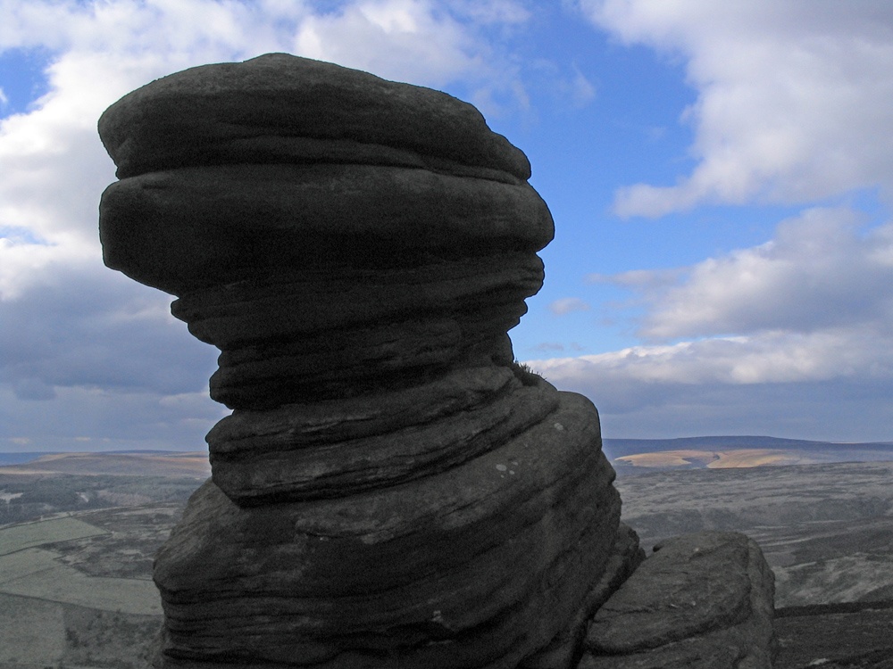 Derwent Edge, Derbyshire: the Salt Cellar