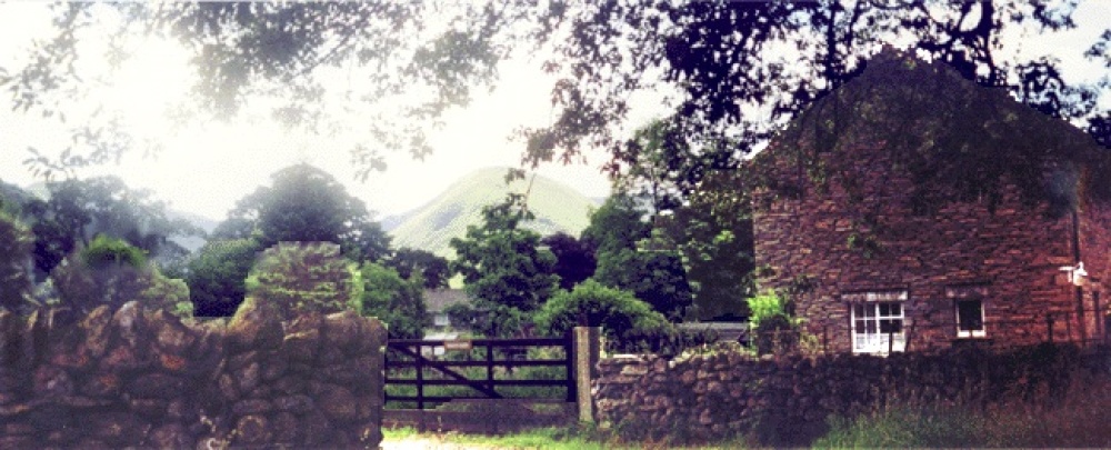 A quaint stone house in the hills north of Lake Ullswater, Cumbria.