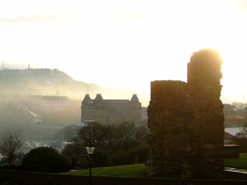 Scarborough In The Mist