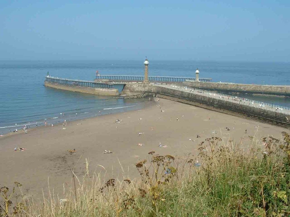 The beach at Whitby, North Yorkshire