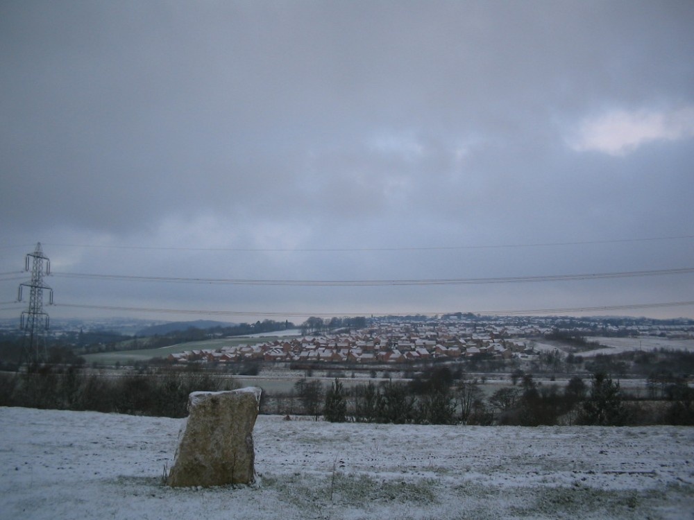 Photograph of Halfway (As seen from Killamarsh Stone Circle)