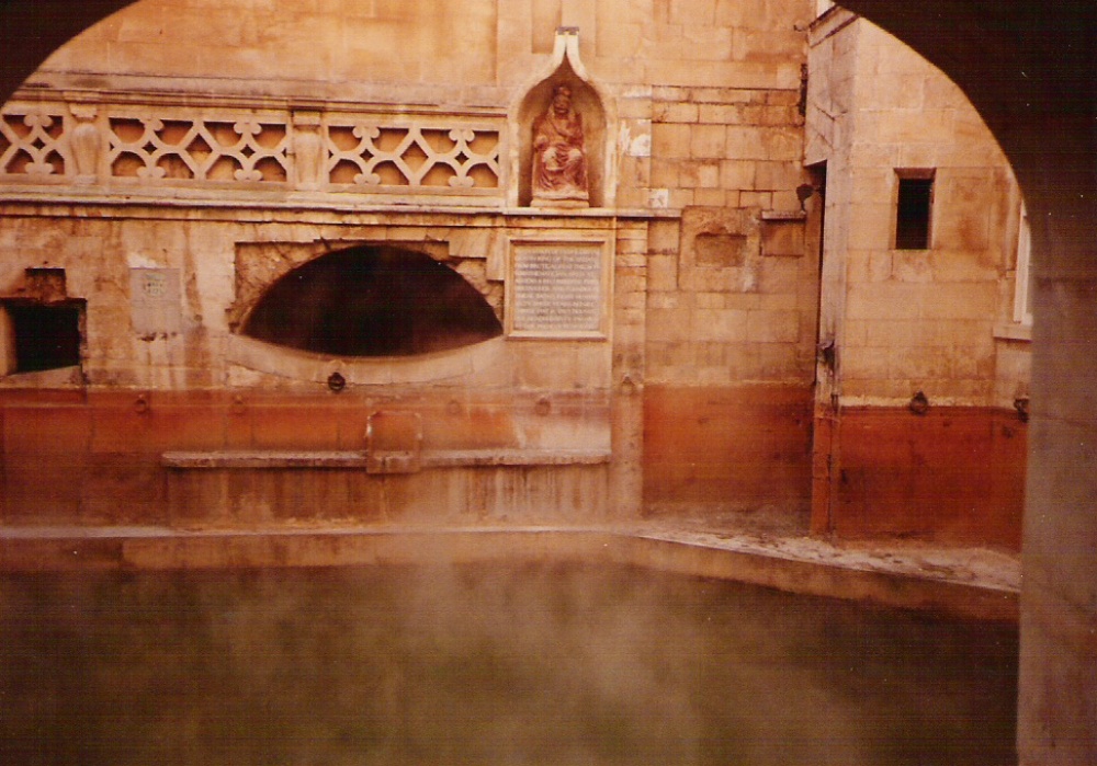 Roman Baths on a cold day