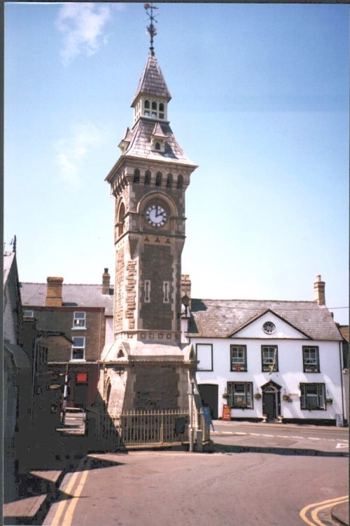 Hay on Wye clock tower