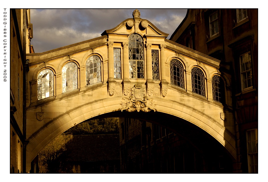 Bridge of Sighs, Hereford College, Oxford