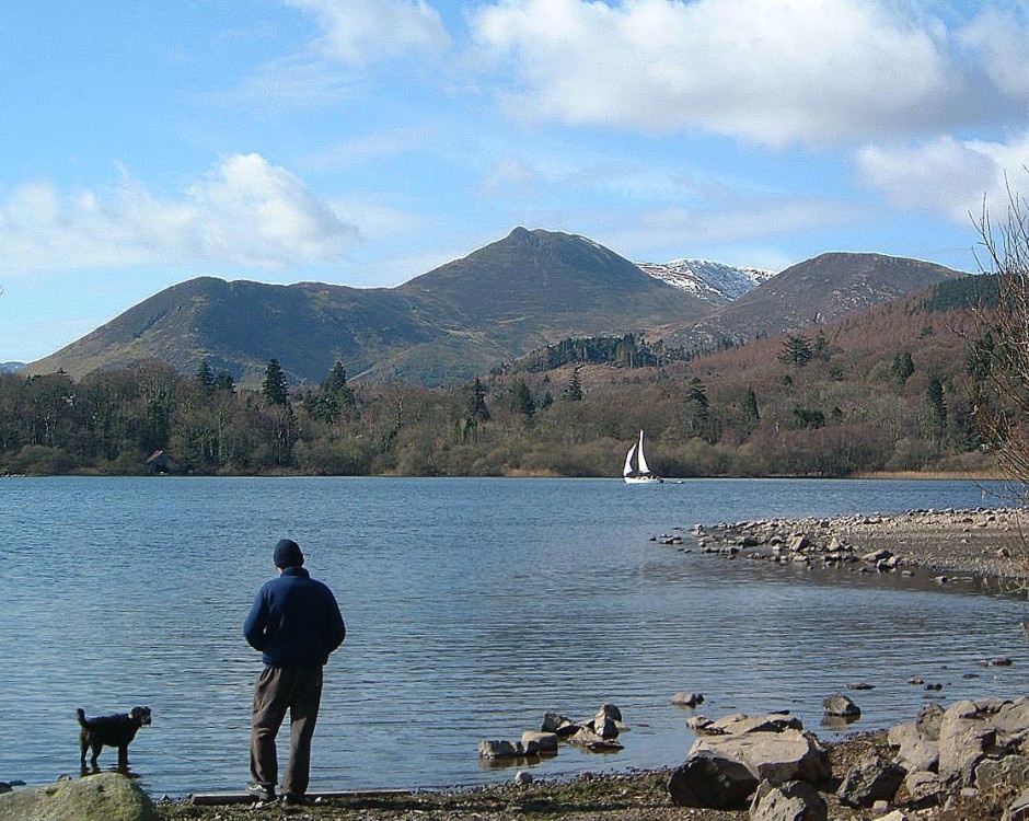 Derwent waters edge, Cumbria