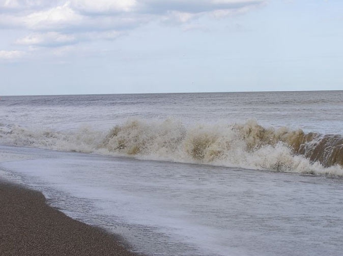 The beach at Skegness, Lincolnshire