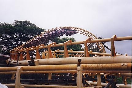 Corkscrew at Alton Towers Theme Park