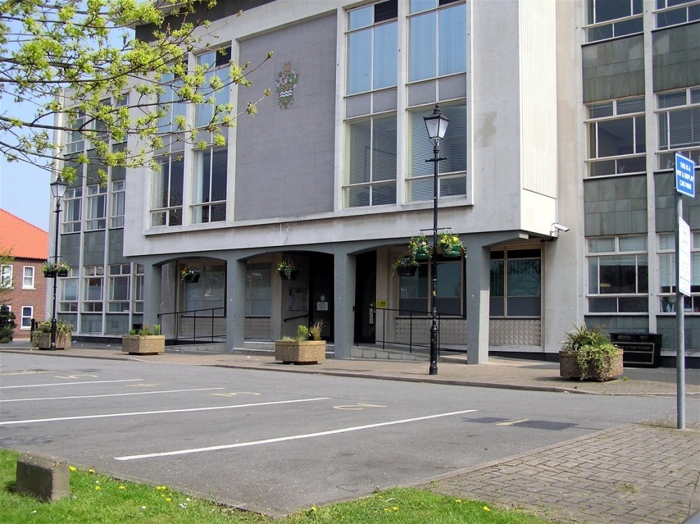 Guildhall, Gainsborough. Headquarters of West Lindsey District Council