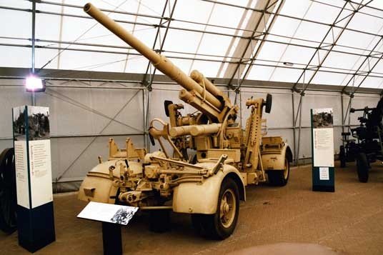 German 88mm FLAK 37 photo by Michael Wright