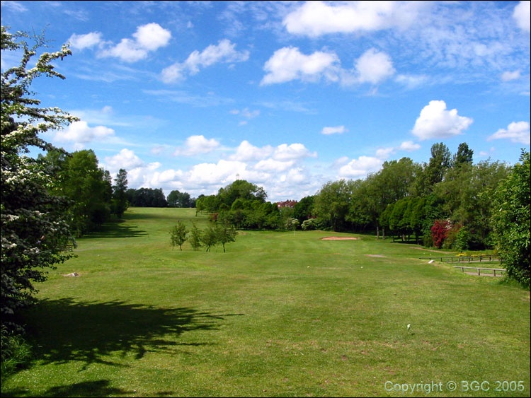 View from the 1st tee at Brandhall Golf Club photo by Jeffrey P Brookes