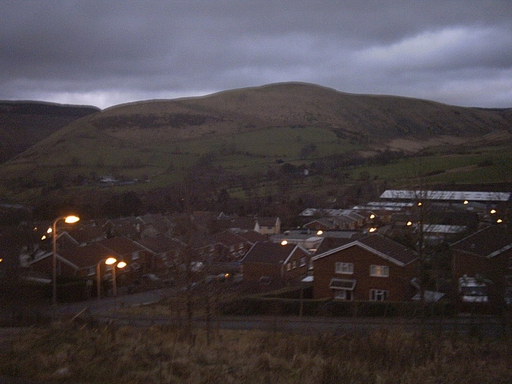 Photograph of croeserw village