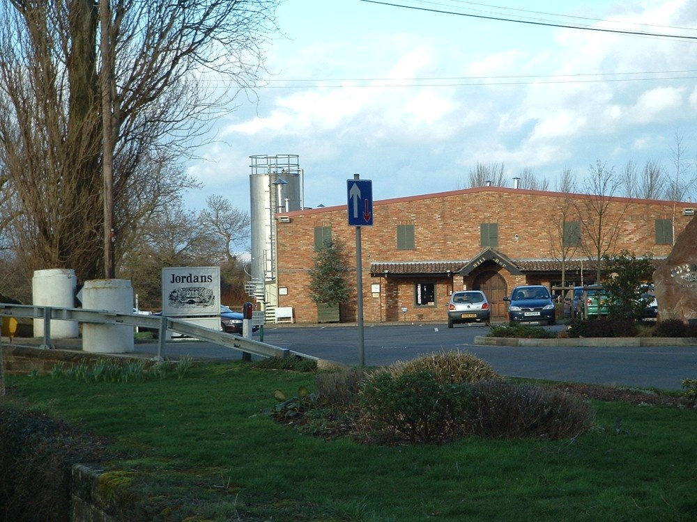 Photograph of Jordans Cereals factory shop on site open to public. (very nice too)