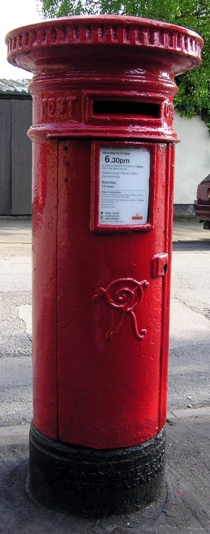 Victorian postbox in North Marsh Road, Gainsborough