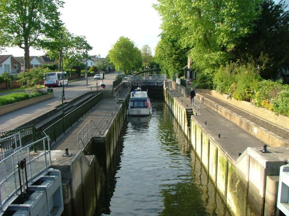 Boulters Lock in Maidenhead, Berkshire