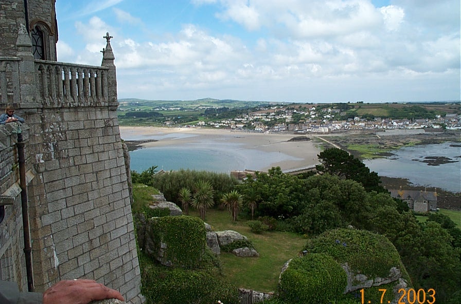 View from St. Michaels Mount