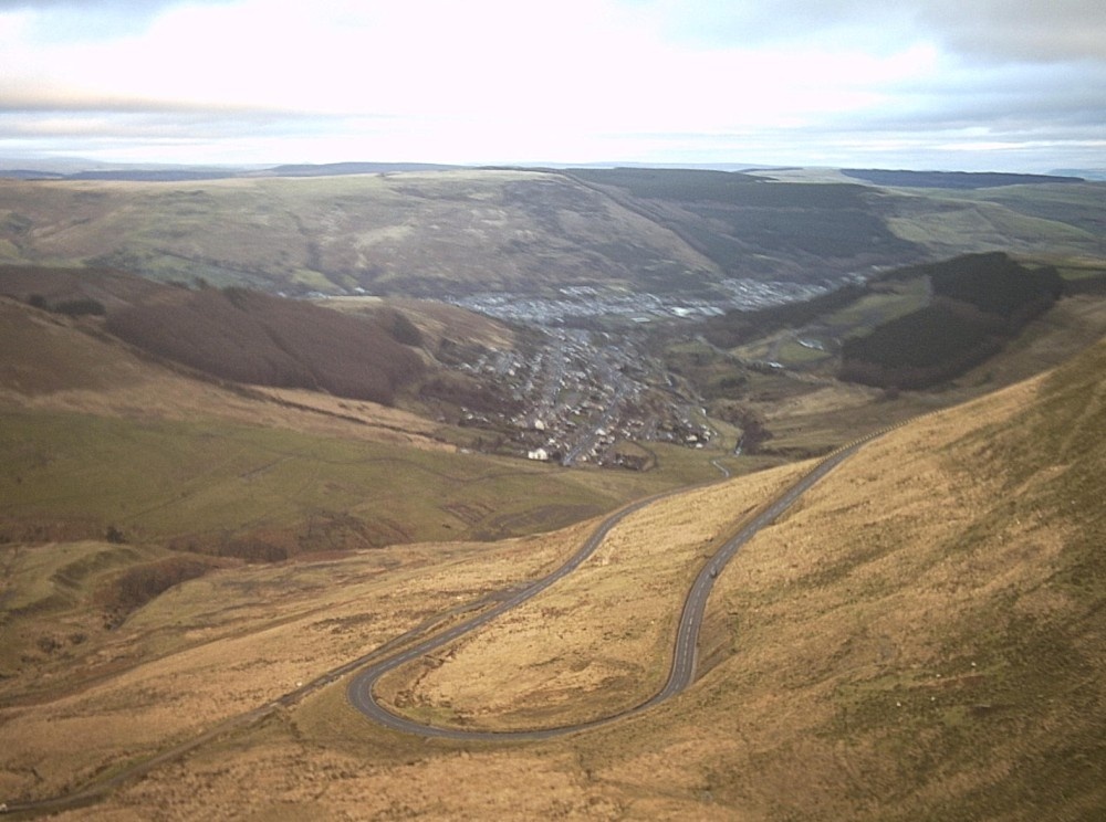 bwlch view south ,rhondda south wales uk photo by John And Carla Pearson