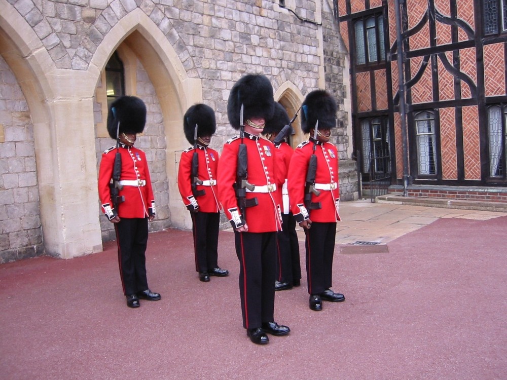 Guards at Windsor Castle