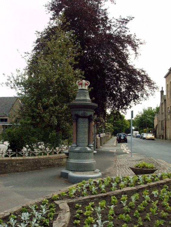 Fountain and gardens Greetland.