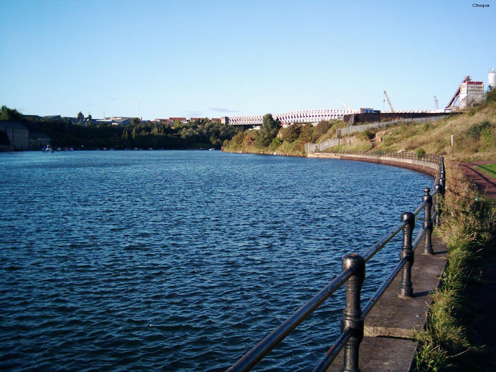 The River Wear through Sunderland