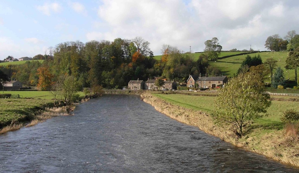 River Ribble at Sawley, Ribble Valley, Lancashire