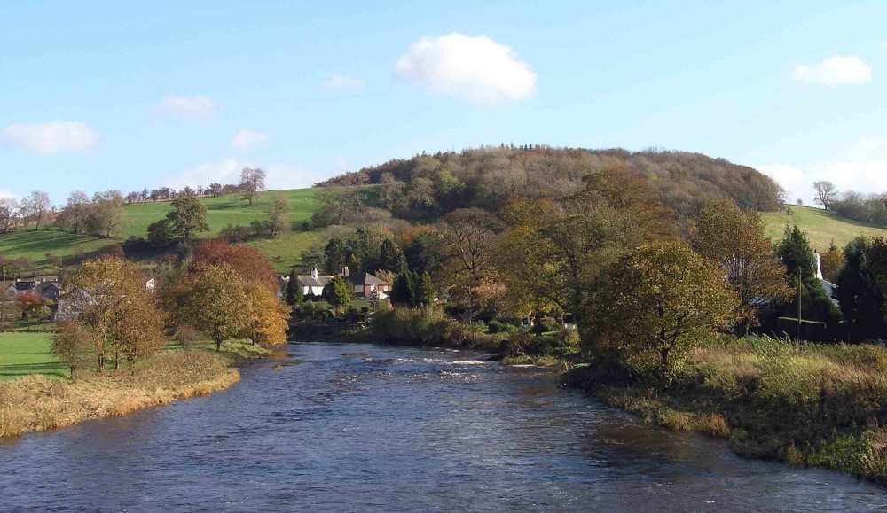 River Ribble at Sawley, Lancashire