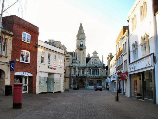 Fore Street on a February Sunday Morning