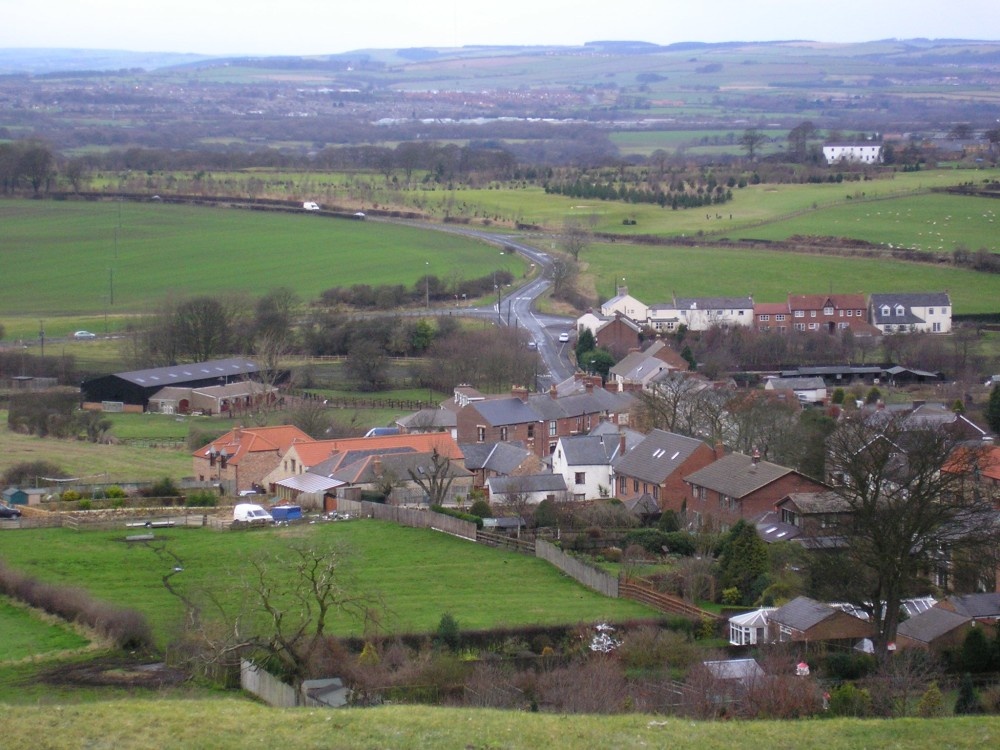 Low Pittington (from Pittington Hill), County Durham