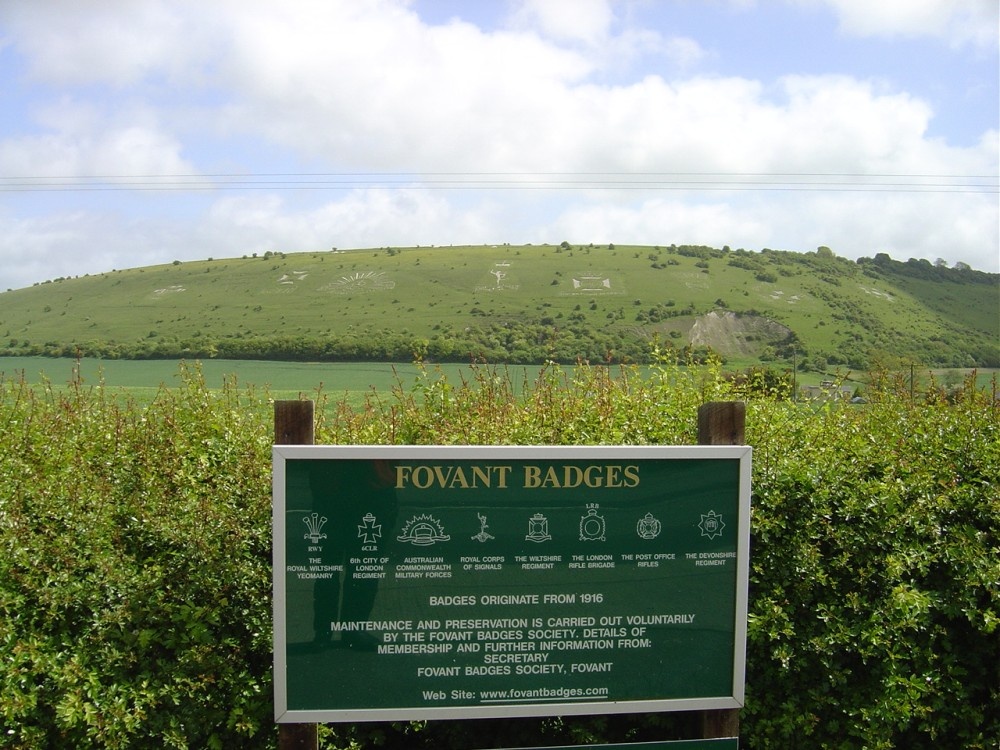 Photograph of Fovant Badges, Wiltshire