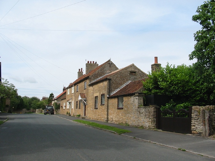 Photograph of village street