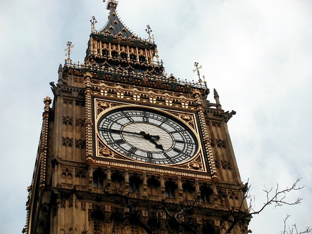 Up close and personal with Big Ben. photo by Sharon West