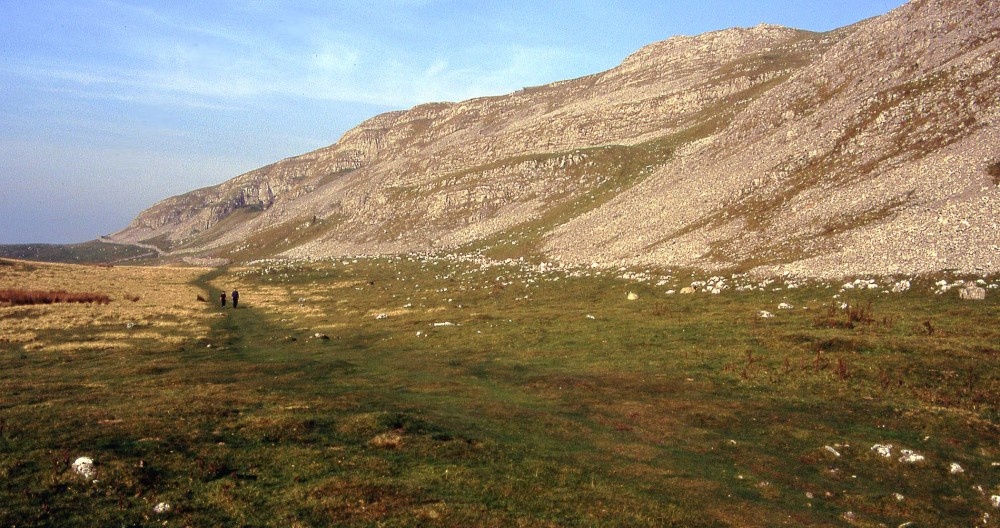 Limestone scenery above Settle, Yorkshire Dales