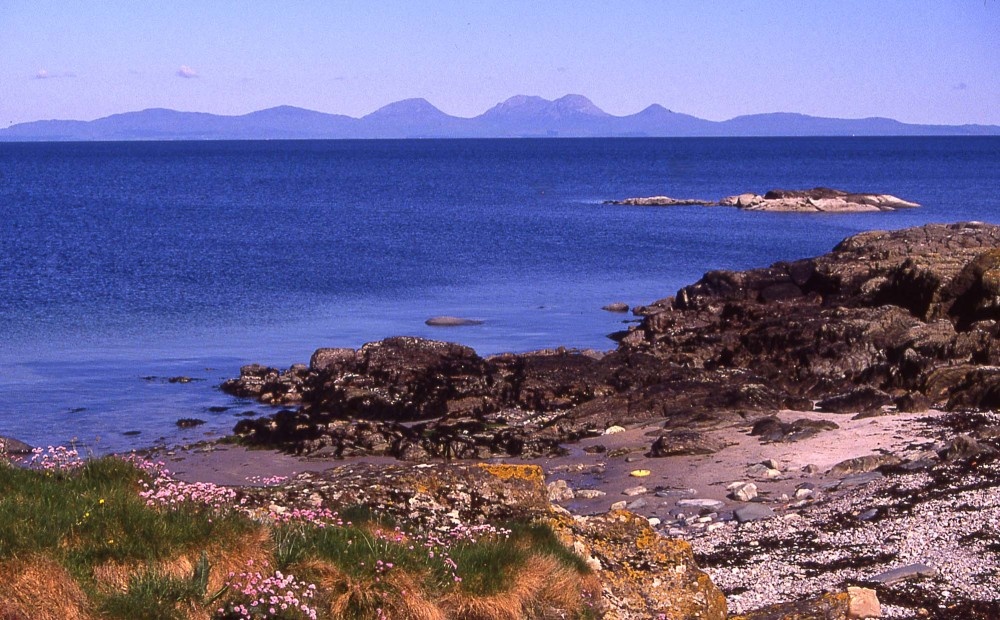 Isalnd of 'Jura' from Kintyre, Scotland