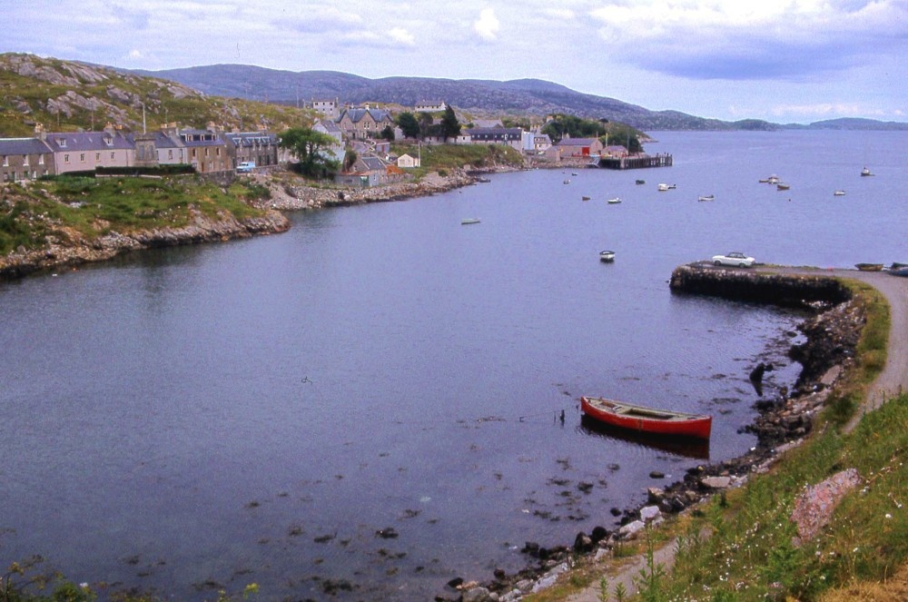 Tarbert Harbour, South Harris, Scotland