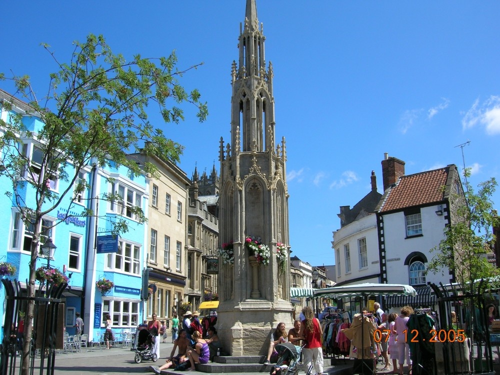 Market day at Glastonbury