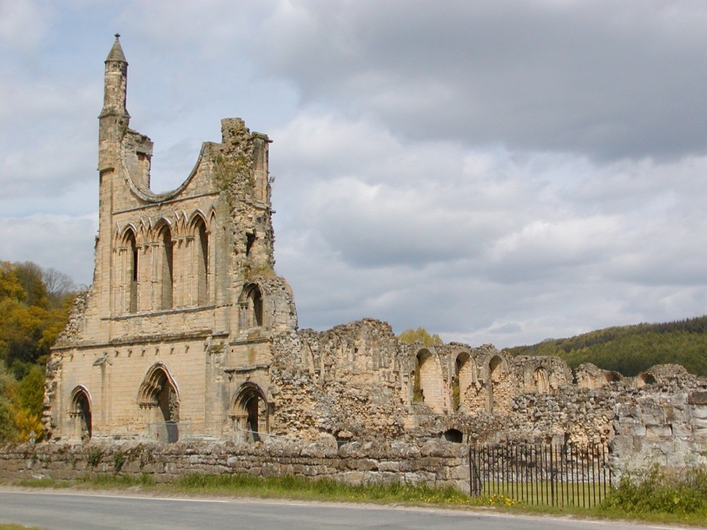 Bylands Abbey, North Yorkshire photo by Sara N. James